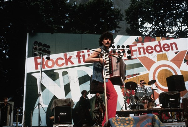 Music festival in East Berlin, 1982