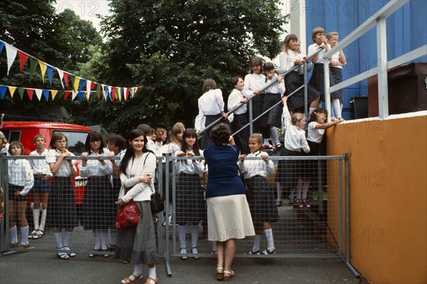 Music festival in East Berlin, 1982