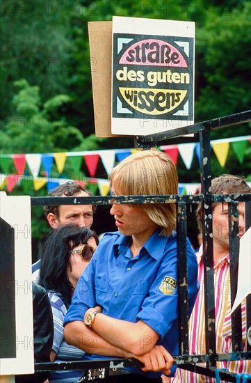 Music festival in East Berlin, 1982