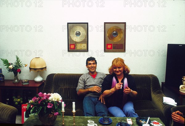 Georgi Gogow et sa femme, vers 1980