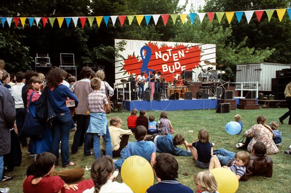 Music festival in East Berlin, 1982