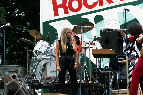 Music festival in East Berlin, 1982