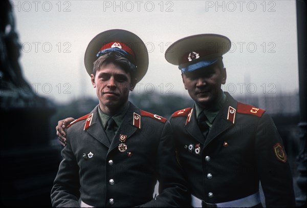 Soviet soldiers, 1982