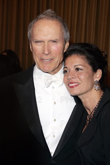 Clint Eastwood et son épouse Dina Ruiz