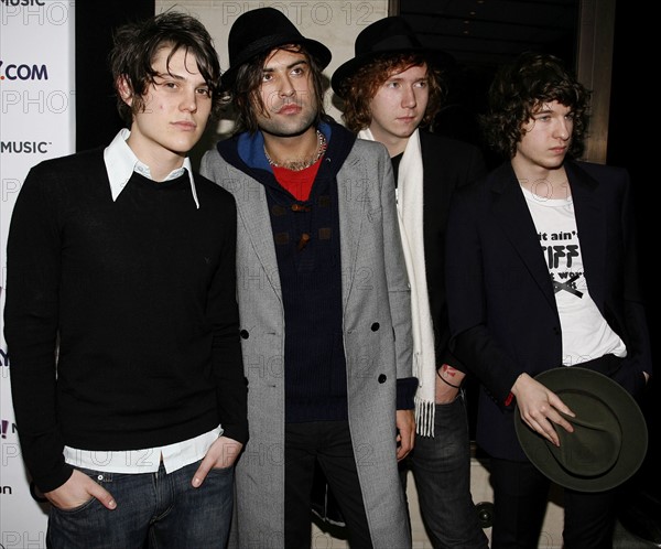 Les membres du groupe The Kooks