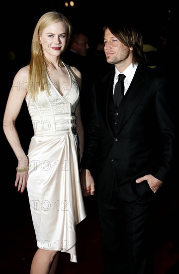 Nicole Kidman et son mari Keith Urban, novembre 2007