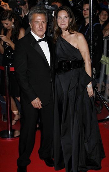 Dustin Hoffman et sa femme