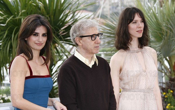 Penelope Cruz, Woody Allen et Rebecca Hall