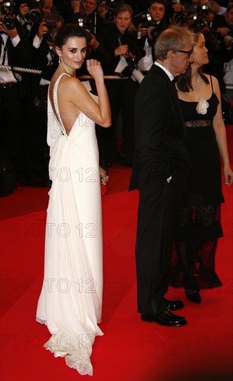 Penelope Cruz, Woody Allen et son épouse