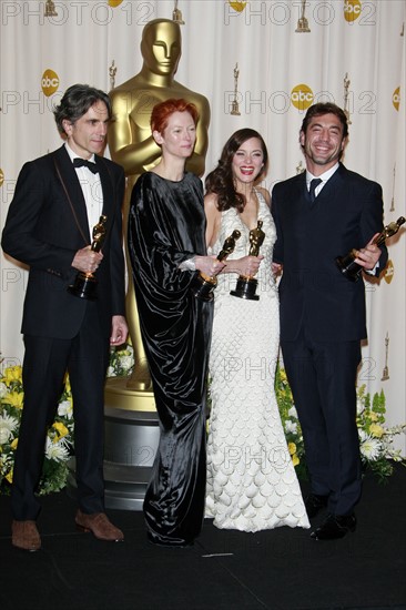 Daniel Day-Lewis, Tilda Swinton, Marion Cotillard & Javier Bardem