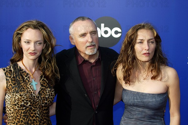 Dennis Hopper avec sa femme et sa fille