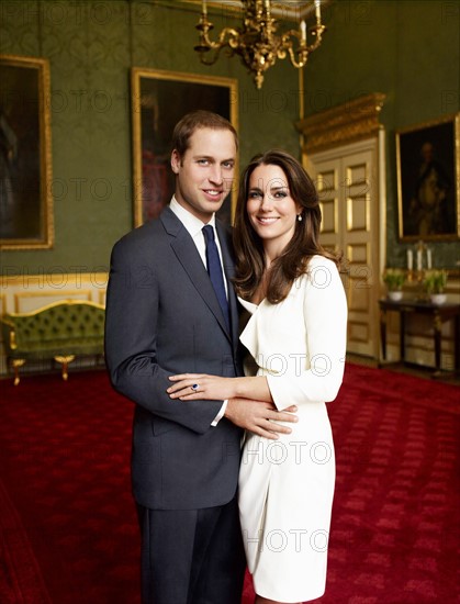 PRINCE WILLIAM & MISS CATHERINE MIDDLETON ENGAGEMENT