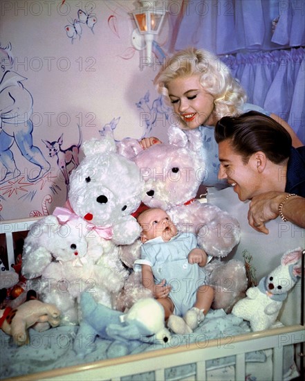 Jayne Mansfield et Mickey Hargitay