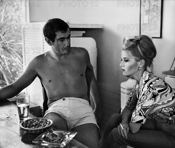 Roger Vadim et Jane Fonda