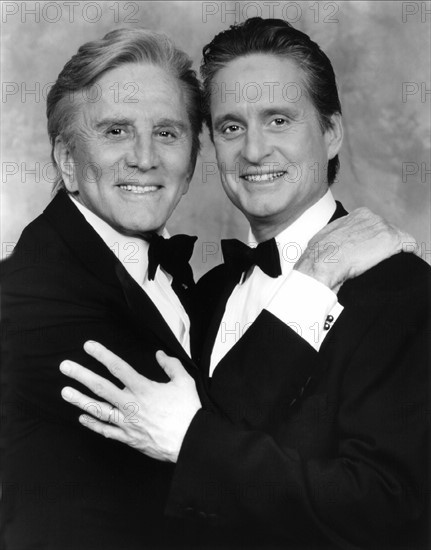 Kirk Douglas et Michael Douglas