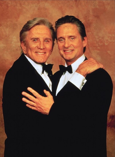 Kirk Douglas et Michael Douglas