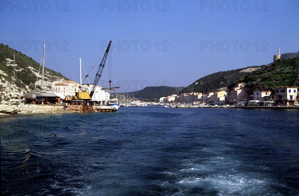 Chenal du port de Bonifacio