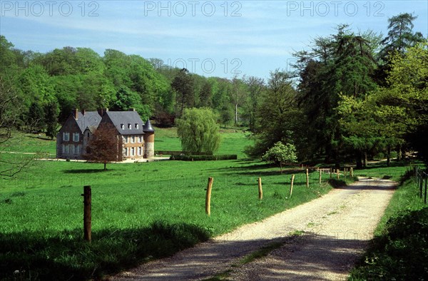 Sainte-Geneviève en Caux, château des Etangs