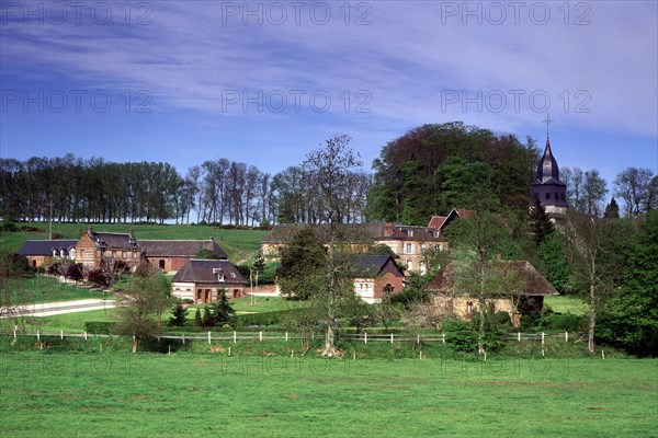 Beauval-en-Caux, overall view