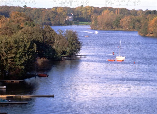 View from the Jonelière bridge towards the North