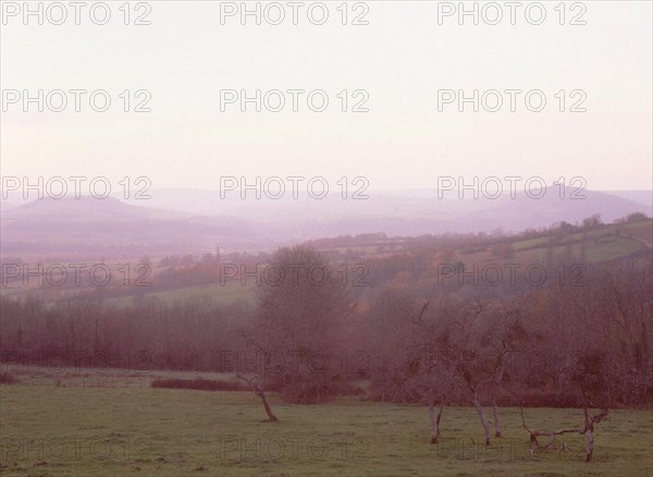 View from Tharoiseau towards the West