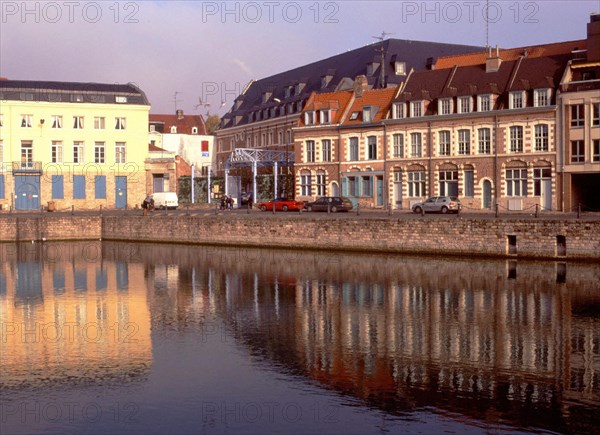 Vue du quai du Wault, côté ouest en direction de la partie nord-est