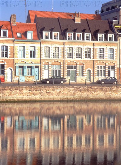 Vue du quai du Wault, côté ouest en direction de la partie nord-est