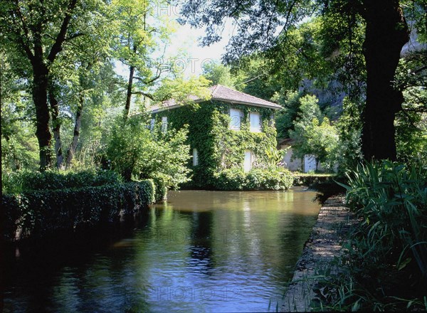 La Gerbaudie, bief du moulin