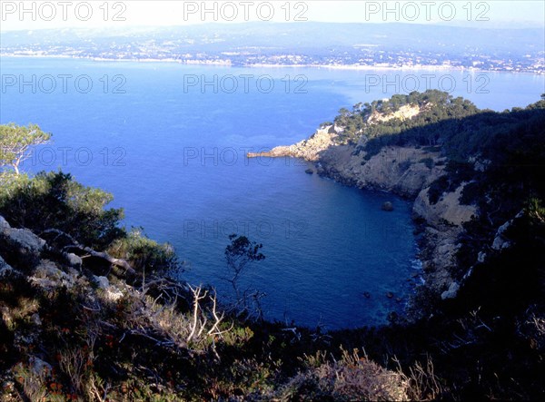 Pointe Grenier. Au fond, La Ciotat