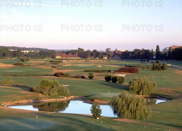 Vue du mirador golf en direction du golf