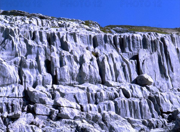 Les Grandes Platières, détail de lapiaz