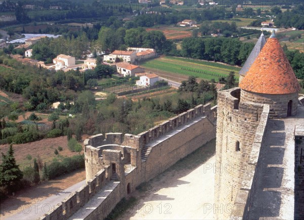 Carcassonne, Languedoc-Roussillon region (South of France)