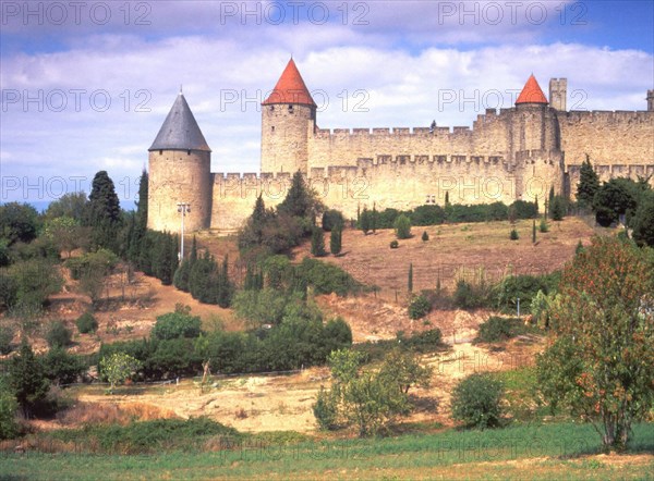 Carcassonne, Languedoc-Roussillon region (South of France)