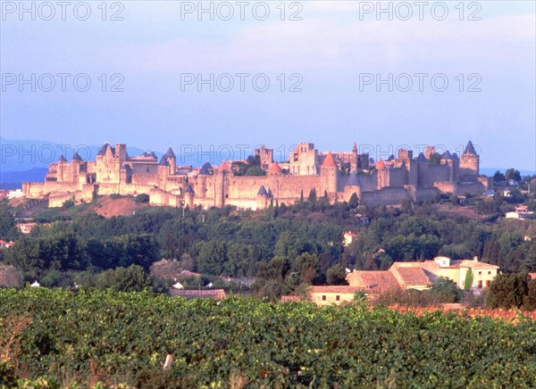 Carcassonne, Languedoc-Roussillon region (South of France)