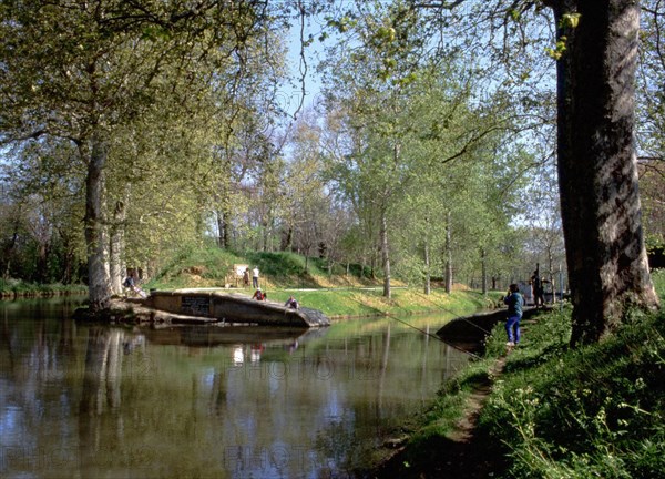 Naurouze, bief de partage des eaux