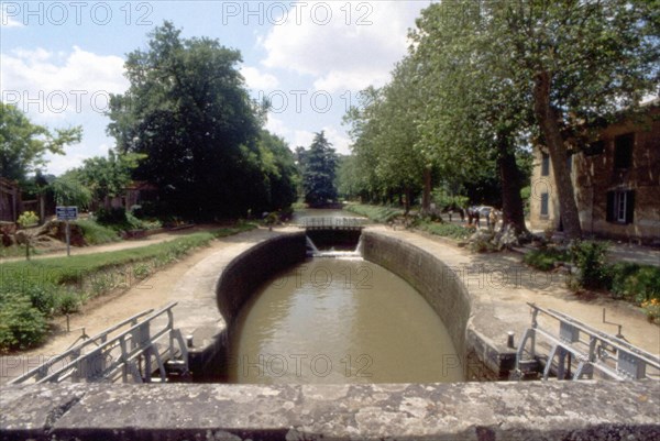 Naurouze, écluse de l'Océan