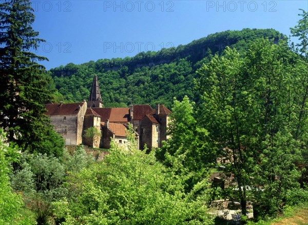 Franche-Comté : Baume les Messieurs
Vue de la D70E