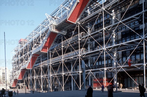 Paris, le Centre Pompidou