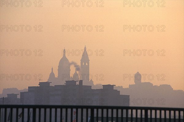 Sacré-Coeur dans la Brume, Paris