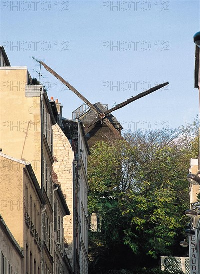 Moulin à Montmartre, Paris