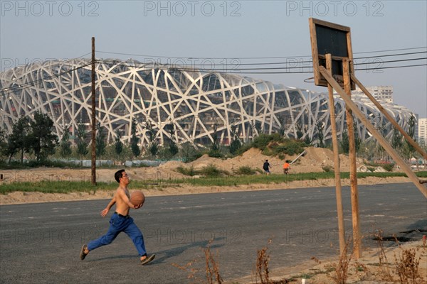 Stade "Nid d'oiseau" à Pékin