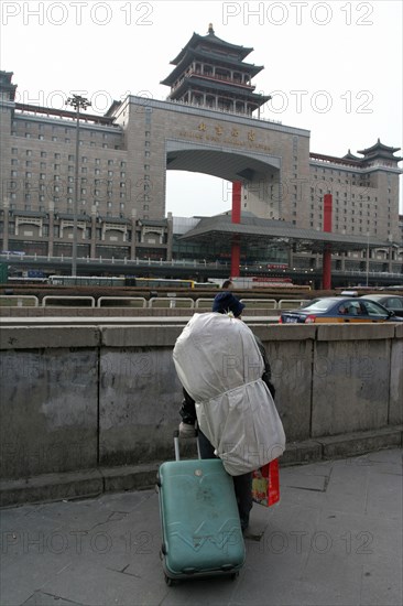 Migration de la population chinois à l'occasion de la fête du printemps