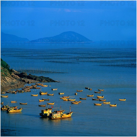 Chine: charme de la peche littorale de Xiapu au Fujian