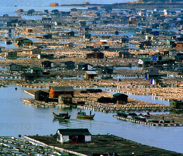 Chine: charme de la peche littorale de Xiapu au Fujian