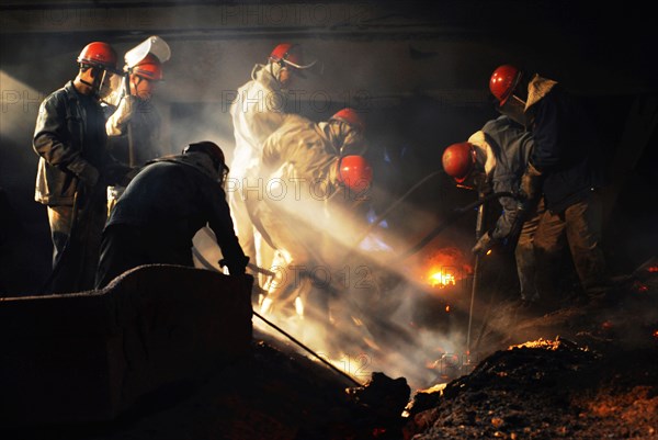 China:developpement de l'industrie metallurgique