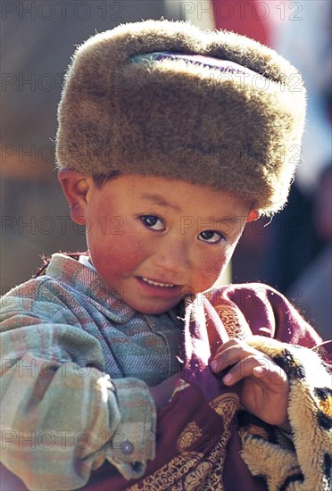 Tibet : petit garçon