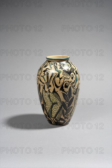 Buthaud, Egg-shaped vase
