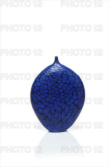 Micheluzzi, Blue Murrine vase