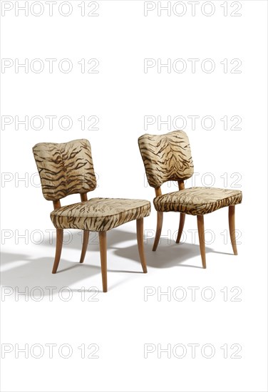 Jean Royere, Paire de Chaises