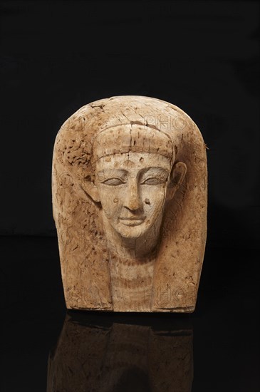 Egyptian sarcophagus mask